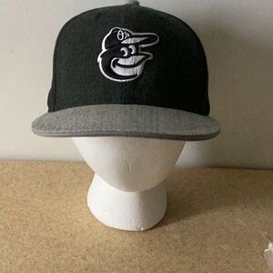 Melonwear Black and Gray Orioles ball cap